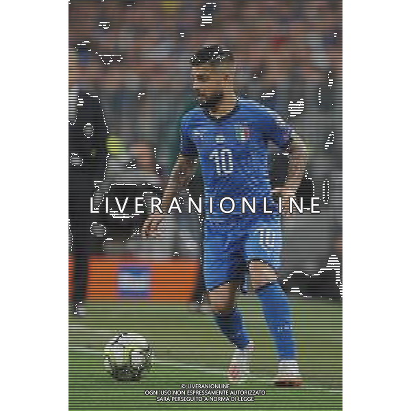 Torino 11.06.2019 Stadio Allianz Stadium Italia vs Bosnia ed Erzegovina Qualiificazioni Euro 2020 ©Viganti/Agenzia Aldo Liverani Nella foto: lorenzo insigne
