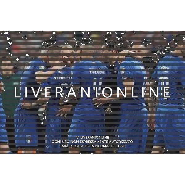 Torino 11.06.2019 Stadio Allianz Stadium Italia vs Bosnia ed Erzegovina Qualiificazioni Euro 2020 ©Viganti/Agenzia Aldo Liverani Nella foto: esultanza italia