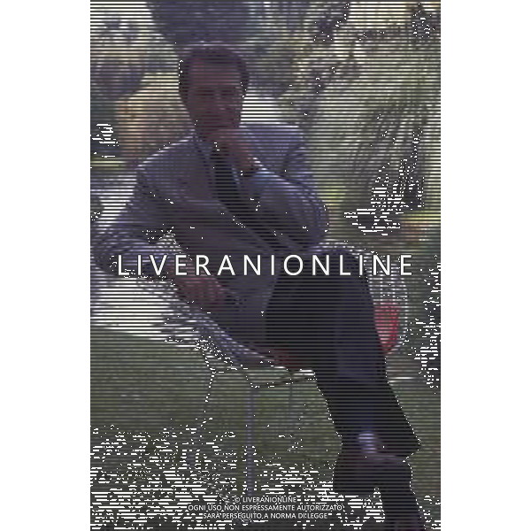 RETROSPETTIVA PAOLO FRAJESE GIORNALISTA E CONDUTTORE TELEVISIVO NELLA FOTO PAOLO FRAJESE AG ALDO LIVERANI SAS