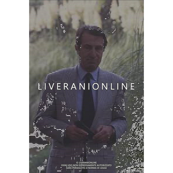 RETROSPETTIVA PAOLO FRAJESE GIORNALISTA E CONDUTTORE TELEVISIVO NELLA FOTO PAOLO FRAJESE AG ALDO LIVERANI SAS