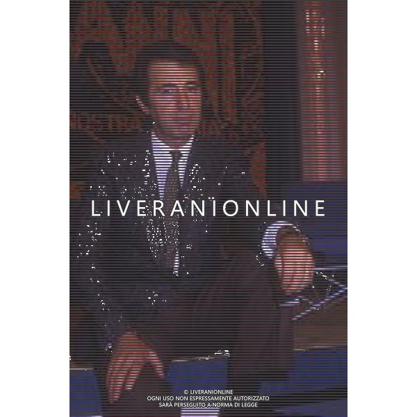 RETROSPETTIVA PAOLO FRAJESE GIORNALISTA E CONDUTTORE TELEVISIVO NELLA FOTO PAOLO FRAJESE AG ALDO LIVERANI SAS