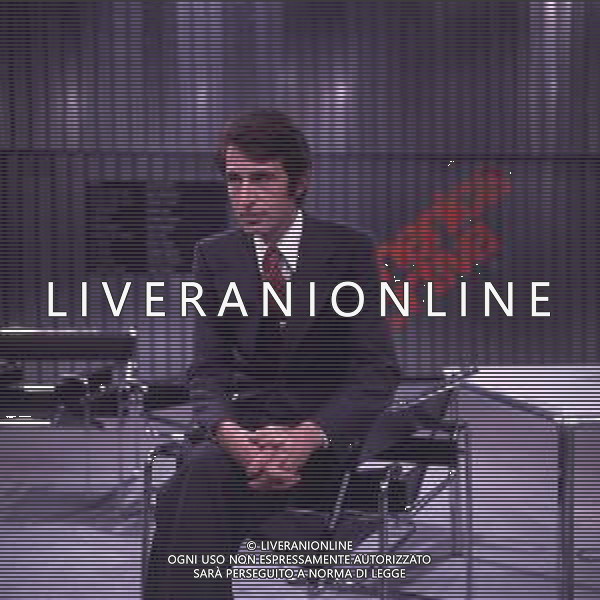 RETROSPETTIVA PAOLO FRAJESE GIORNALISTA E CONDUTTORE TELEVISIVO NELLA FOTO PAOLO FRAJESE AG ALDO LIVERANI SAS