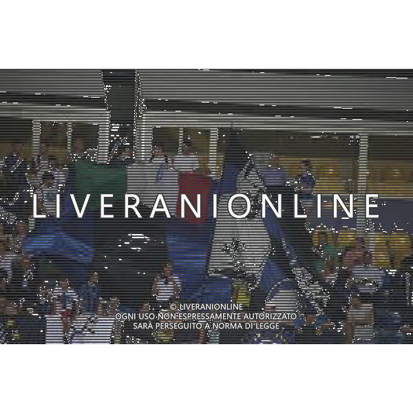 ATALANTA - INTER FINALE CAMPIONATO PRIMAVERA 1 - PARMA 14.06.2019 NELLA FOTO ESULTANZA E FESTEGGIAMENTI ATALANTA A FINE GARA PER LA VITTORIA - tifosi ©GS / AGENZIA ALDO LIVERANI SAS