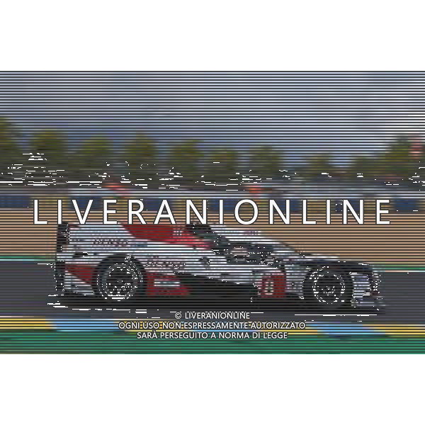 Sebastien Buemi (SUI) / Kazuki Nakajima (JPN) / Fernando Alonso (ESP) #08 Toyota Gazoo Racing Toyota TS050 Hybrid. 12.06.2019. FIA World Endurance Championship, Le Mans 24 Hours, Practice and Qualifying, Le Mans, France. Wednesday. AG ALDO LIVERANI SAS-ONLY ITALY