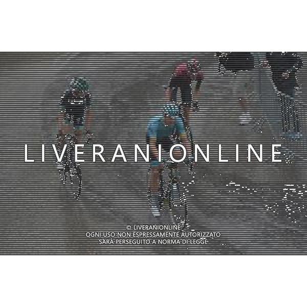 15-06-2019 Criterium Du Dauphine Libere; Tappa 07 Saint Genix Les Villages - Les Sept Laux Pipay; 2019, Astana; 2019, Bora - Hansgrohe; 2019, Team Ineos; Fuglsang, Jacob; Buchmann, Emanuel; Poels, Wouter; Les Sept Laux Pipay; ©SIROTTI / AGENZIA ALDO LIVERANI SAS