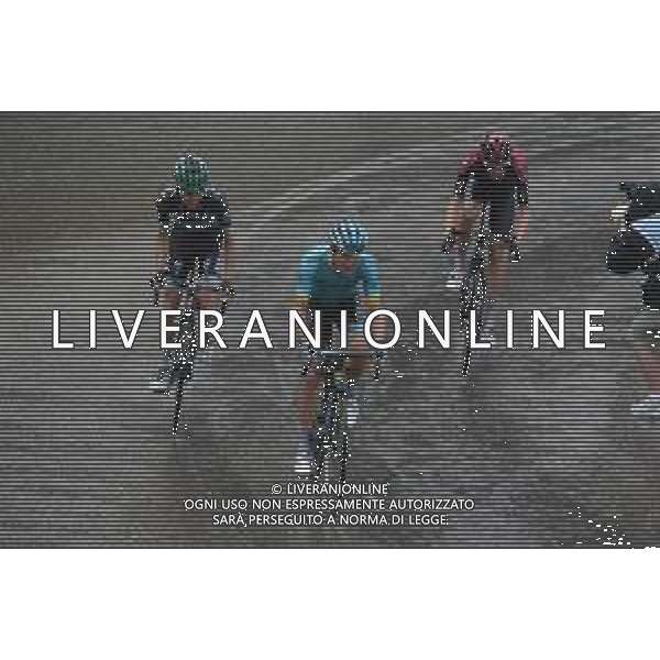 15-06-2019 Criterium Du Dauphine Libere; Tappa 07 Saint Genix Les Villages - Les Sept Laux Pipay; 2019, Astana; 2019, Bora - Hansgrohe; 2019, Team Ineos; Fuglsang, Jacob; Buchmann, Emanuel; Poels, Wouter; Les Sept Laux Pipay; ©SIROTTI / AGENZIA ALDO LIVERANI SAS