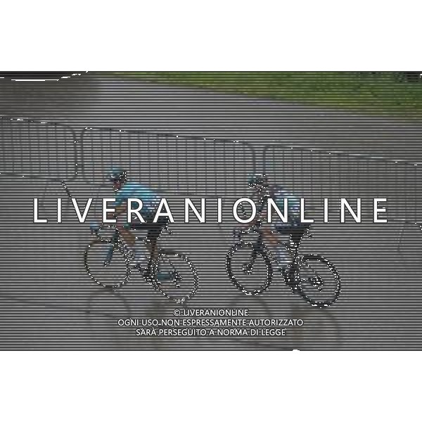 15-06-2019 Criterium Du Dauphine Libere; Tappa 07 Saint Genix Les Villages - Les Sept Laux Pipay; 2019, Astana; 2019, Bora - Hansgrohe; Fuglsang, Jacob; Buchmann, Emanuel; Les Sept Laux Pipay; ©SIROTTI / AGENZIA ALDO LIVERANI SAS