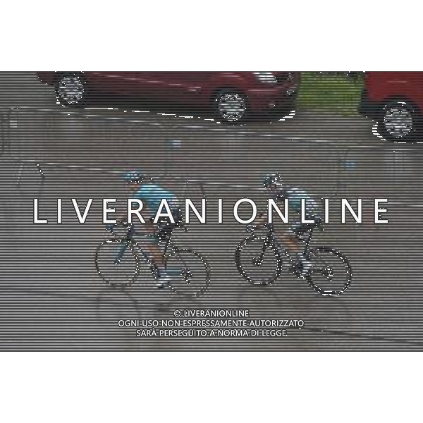 15-06-2019 Criterium Du Dauphine Libere; Tappa 07 Saint Genix Les Villages - Les Sept Laux Pipay; 2019, Astana; 2019, Bora - Hansgrohe; Fuglsang, Jacob; Buchmann, Emanuel; Les Sept Laux Pipay; ©SIROTTI / AGENZIA ALDO LIVERANI SAS