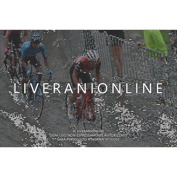 15-06-2019 Criterium Du Dauphine Libere; Tappa 07 Saint Genix Les Villages - Les Sept Laux Pipay; 2019, Trek - Segafredo; 2019, Movistar; Porte, Richie; Quintana Rojas Nairo, Alexander; Les Sept Laux Pipay; ©SIROTTI / AGENZIA ALDO LIVERANI SAS