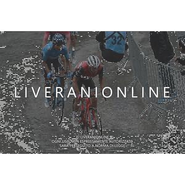 15-06-2019 Criterium Du Dauphine Libere; Tappa 07 Saint Genix Les Villages - Les Sept Laux Pipay; 2019, Trek - Segafredo; 2019, Movistar; Porte, Richie; Quintana Rojas Nairo, Alexander; Les Sept Laux Pipay; ©SIROTTI / AGENZIA ALDO LIVERANI SAS