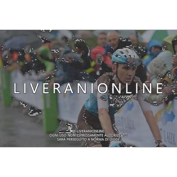15-06-2019 Criterium Du Dauphine Libere; Tappa 07 Saint Genix Les Villages - Les Sept Laux Pipay; 2019, Ag2r La Mondiale; Bardet, Romain; Les Sept Laux Pipay; ©SIROTTI / AGENZIA ALDO LIVERANI SAS
