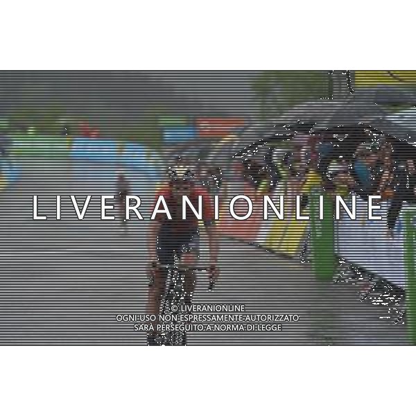 15-06-2019 Criterium Du Dauphine Libere; Tappa 07 Saint Genix Les Villages - Les Sept Laux Pipay; 2019, Bahrain - Merida; Teuns, Dylan; Les Sept Laux Pipay; ©SIROTTI / AGENZIA ALDO LIVERANI SAS