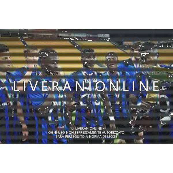 ATALANTA - INTER FINALE CAMPIONATO PRIMAVERA 1 - PARMA 14.06.2019 NELLA FOTO ESULTANZA E FESTEGGIAMENTI ATALANTA A FINE GARA PER LA VITTORIA - EBRIMA COLLEY CON LA COPPA ©GS / AGENZIA ALDO LIVERANI SAS