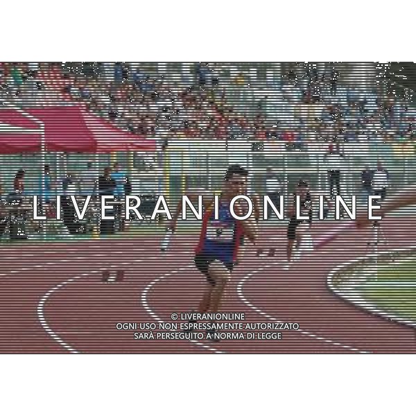 IMOLA 15 06 2019 CAMPIONATO ITALIANO ATLETICA LEGGERA FINALE DI SOCIETA\' ARGENTO NELLA FOTO ATLETA DEL ATLETICA SACMI AVIS IMOLA 4X100 FOTO GIANNI SANNA-AG ALDO LIVERANI SAS