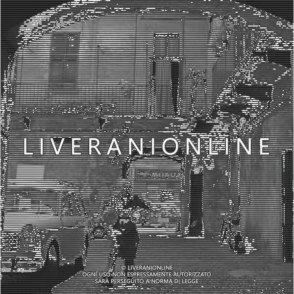 MILANO 1968 QUARTIERE DI PORTA ROMANA VECCHIE CASE DI CORTILE AG ALDO LIVERANI SAS