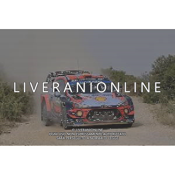 14.06.2019 - Dani Sordo (ESP)-Carlos Del Barrio (ESP),Hyundai i20 WRC, HYUNDAI SHELL MOBIS WRT 13-16.06.2019. FIA World Rally Championship, Rd 8, Rally Italy Sardinia AG ALDO LIVERANI SAS-ONLY ITALY