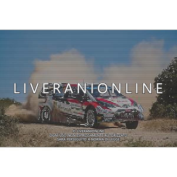 Jari-Matti Latvala (FIN)-Miikka Anttila (FIN) Toyota Yaris WRC, Toyota Gazoo Racing WRT 13-16.06.2019. FIA World Rally Championship, Rd 8, Rally Italy Sardinia AG ALDO LIVERANI SAS-ONLY ITALY