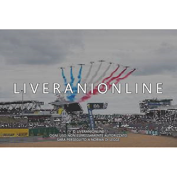 Circuit atmosphere - air display by the Patrouille de France. 15.06.2019. FIA World Endurance Championship, Le Mans 24 Hours, Race, Le Mans, France. Saturday. AG ALDO LIVERANI SAS-ONLY ITALY