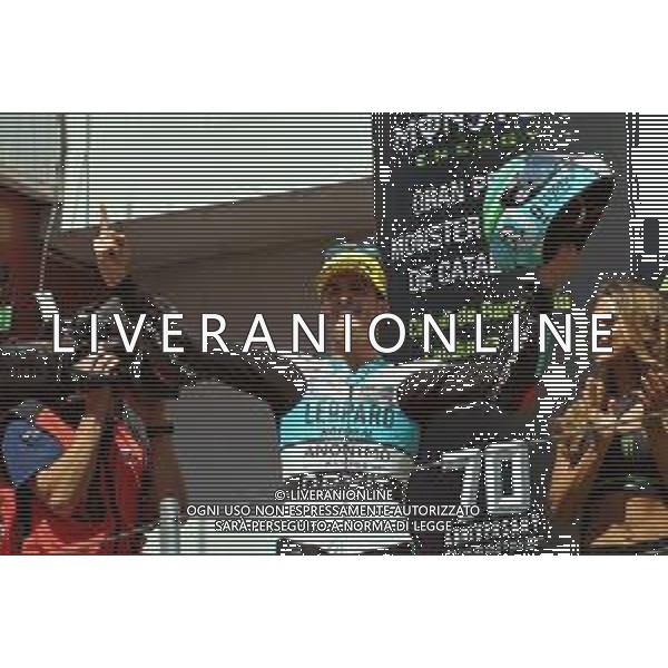 PODIO MOTO3, MONTMELò,16-06-2019,MOTOCICLISMO ©IEMMI / AGENZIA ALDO LIVERANI SAS NELLA FOTO: MARCOS RAMIREZ - GRAN PREMIO DI CATALUNYA MOTO3. PODIO 16-06-2019