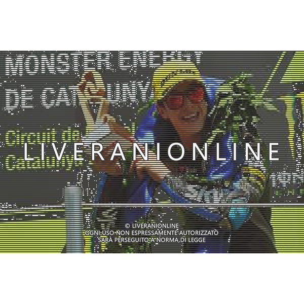 PODIO MOTO3, MONTMELò,16-06-2019,MOTOCICLISMO ©IEMMI / AGENZIA ALDO LIVERANI SAS NELLA FOTO: CELESTINO VIETTI - GRAN PREMIO DI CATALUNYA MOTO3. PODIO 16-06-2019