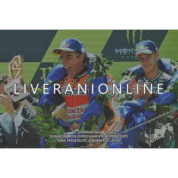 MOTOMONDIALE,PODIO,MOTOGP,MONTMELò, 15-06-2019,MOTOCICLISMO NELLA FOTO: MARC MARQUEZ. FABIO QUARTARARO ©IEMMI / AGENZIA ALDO LIVERANI SAS - GRAN PREMIO DI CATALUNYA MOTOGP PODIO 16-06-2019