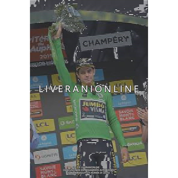 16-06-2019 Criterium Du Dauphine Libere; Tappa 08 Cluses - Champery; 2019, Jumbo - Visma; Van Aert, Wout; Champery; ©SIROTTI / AGENZIA ALDO LIVERANI SAS