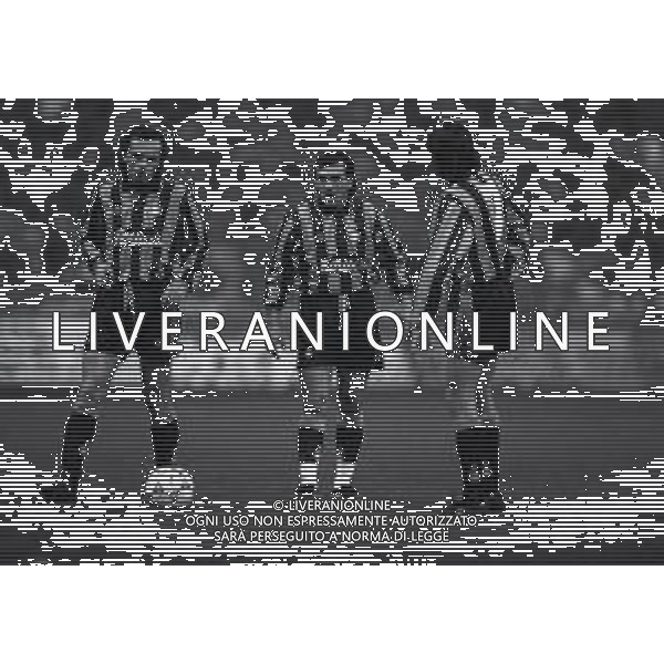 27-01-1993 MILANO QUARTI DI FINALE DI COPPA ITALIA MILAN INTER 0-0 NELLA FOTO IGOR SHALIMOV-RUBEN SOSA E ALESSANDRO BIANCHI AG ALDO LIVERANI SAS