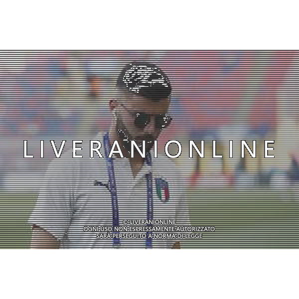 UEFA - Campionato Europeo Under 21 Italia 2019 gruppo A 16/06/2019 Italia - Spagna nella foto: Patrick Cutrone (Italia) ©Claudio Zamagni/Agenzia Aldo Liverani Cutrone Patrik (Italia) during UEFA Championship Under 21 Italy 2019 group A match between Italy and Spain at Renato Dall\'Ara Stadium on June 16 2019. photo credit by Claudio Zamagni/Aldo Liverani Photo Agency/ AGENZIA ALDO LIVERANI SAS