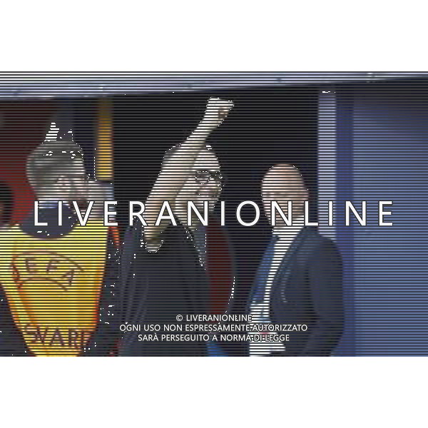 UEFA - Campionato Europeo Under 21 Italia 2019 gruppo A 16/06/2019 Italia - Spagna nella foto: il rapper italiano Rocco Pagliarulo, noto come Rocco Hunt ©Claudio Zamagni/Agenzia Aldo Liverani rocco hunt during UEFA Championship Under 21 Italy 2019 group A match between Italy and Spain at Renato Dall\'Ara Stadium on June 16 2019. photo credit by Claudio Zamagni/Aldo Liverani Photo Agency/ AGENZIA ALDO LIVERANI SAS