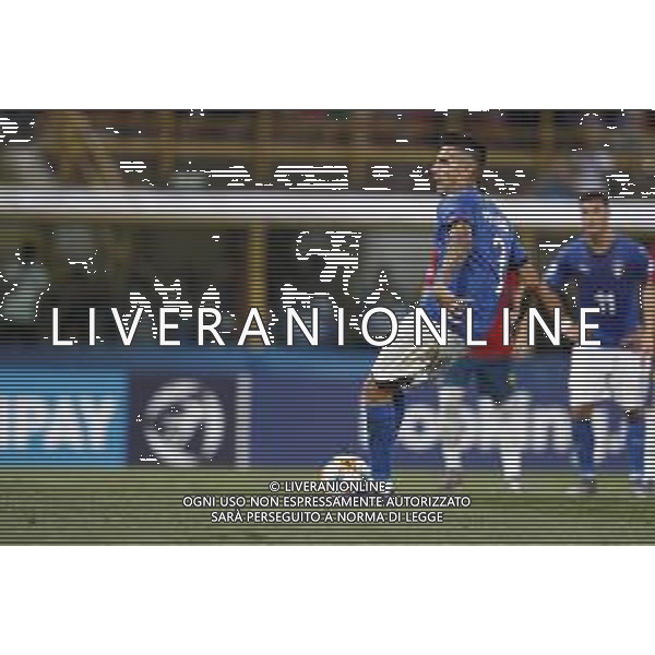 UEFA - Campionato Europeo Under 21 Italia 2019 gruppo A 16/06/2019 Italia - Spagna nella foto: il gol su rigore di Pellegrini Lorenzo (Italia) ©Claudio Zamagni/Agenzia Aldo Liverani oal Pellegrini Lorenzo (Italia) during UEFA Championship Under 21 Italy 2019 group A match between Italy and Spain at Renato Dall\'Ara Stadium on June 16 2019. photo credit by Claudio Zamagni/Aldo Liverani Photo Agency/ AGENZIA ALDO LIVERANI SAS
