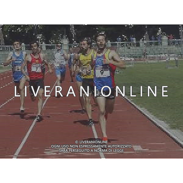 IMOLA 16 06 2019 CAMPIONATO ITALIANO DI ATLETICA LEGGERA FINALE DI SOCIETA\' "ARGENTO NELLA FOTO FRANCESCO CONTI IMOLA VINCITORE 800 METRI FOTO GIANNI SANNA-AG ALDO LIVERANI SAS