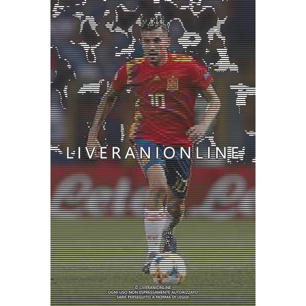 UEFA - Campionato Europeo Under 21 Italia 2019 gruppo A 16/06/2019 Italia - Spagna nella foto: Ceballos Dani (spagna) ©Claudio Zamagni/Agenzia Aldo Liverani Ceballos Dani (spagna) during UEFA Championship Under 21 Italy 2019 group A match between Italy and Spain at Renato Dall\'Ara Stadium on June 16 2019. photo credit by Claudio Zamagni/Aldo Liverani Photo Agency
