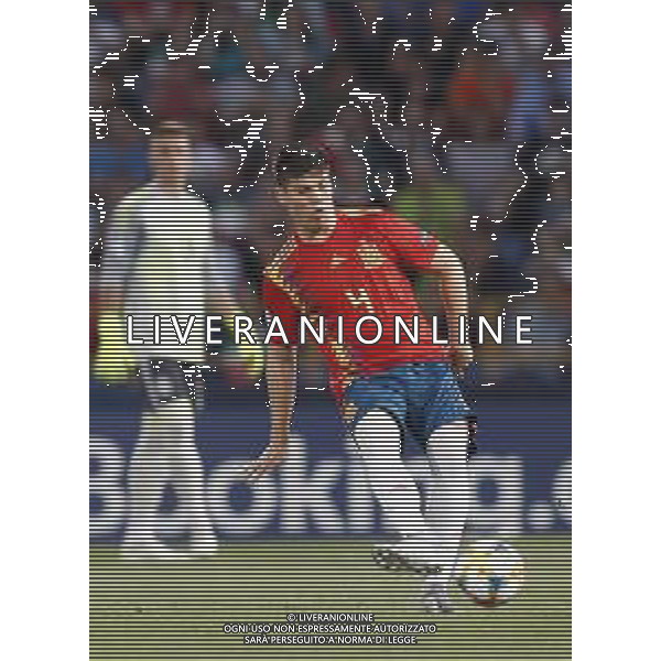 UEFA - Campionato Europeo Under 21 Italia 2019 gruppo A 16/06/2019 Italia - Spagna nella foto: Jorge Mere’ (spagna) ©Claudio Zamagni/Agenzia Aldo Liverani Jorge Mere’ (spagna) during UEFA Championship Under 21 Italy 2019 group A match between Italy and Spain at Renato Dall\'Ara Stadium on June 16 2019. photo credit by Claudio Zamagni/Aldo Liverani Photo Agency