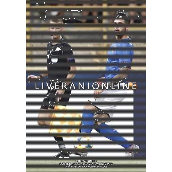 UEFA - Campionato Europeo Under 21 Italia 2019 gruppo A 16/06/2019 Italia - Spagna nella foto: Bonifazi Kevin (Italia) ©Claudio Zamagni/Agenzia Aldo Liverani Bonifazi Kevin (Italia) during UEFA Championship Under 21 Italy 2019 group A match between Italy and Spain at Renato Dall\'Ara Stadium on June 16 2019. photo credit by Claudio Zamagni/Aldo Liverani Photo Agency