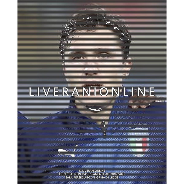 UEFA - Campionato Europeo Under 21 Italia 2019 gruppo A 16/06/2019 Italia - Spagna nella foto: Chiesa Federico (Italia) ©Claudio Zamagni/Agenzia Aldo Liverani Chiesa Federico (Italia) during UEFA Championship Under 21 Italy 2019 group A match between Italy and Spain at Renato Dall\'Ara Stadium on June 16 2019. photo credit by Claudio Zamagni/Aldo Liverani Photo Agency