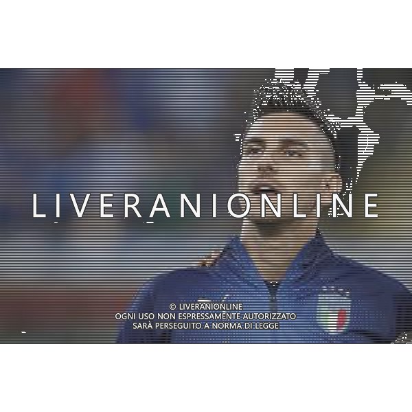 UEFA - Campionato Europeo Under 21 Italia 2019 gruppo A 16/06/2019 Italia - Spagna nella foto: Pellegrini Lorenzo (Italia) ©Claudio Zamagni/Agenzia Aldo Liverani Pellegrini Lorenzo (Italia) during UEFA Championship Under 21 Italy 2019 group A match between Italy and Spain at Renato Dall\'Ara Stadium on June 16 2019. photo credit by Claudio Zamagni/Aldo Liverani Photo Agency