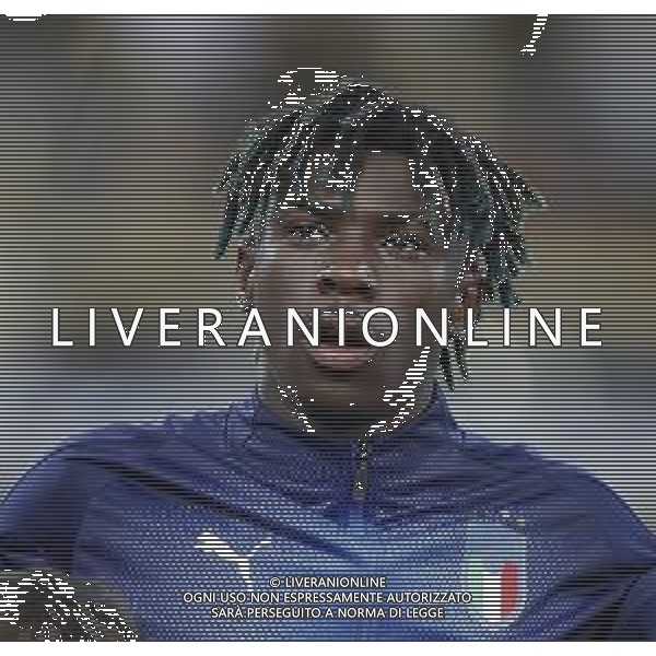 UEFA - Campionato Europeo Under 21 Italia 2019 gruppo A 16/06/2019 Italia - Spagna nella foto: Kean Moise (Italia) ©Claudio Zamagni/Agenzia Aldo Liverani Kean Moise (Italia) during UEFA Championship Under 21 Italy 2019 group A match between Italy and Spain at Renato Dall\'Ara Stadium on June 16 2019. photo credit by Claudio Zamagni/Aldo Liverani Photo Agency