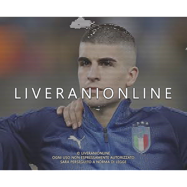 UEFA - Campionato Europeo Under 21 Italia 2019 gruppo A 16/06/2019 Italia - Spagna nella foto: Mancini Gianluca (Italia) ©Claudio Zamagni/Agenzia Aldo Liverani Mancini Gianluca (Italia) during UEFA Championship Under 21 Italy 2019 group A match between Italy and Spain at Renato Dall\'Ara Stadium on June 16 2019. photo credit by Claudio Zamagni/Aldo Liverani Photo Agency