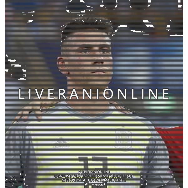 UEFA - Campionato Europeo Under 21 Italia 2019 gruppo A 16/06/2019 Italia - Spagna nella foto: Unai Simon (spagna) ©Claudio Zamagni/Agenzia Aldo Liverani Unai Simon (spagna) during UEFA Championship Under 21 Italy 2019 group A match between Italy and Spain at Renato Dall\'Ara Stadium on June 16 2019. photo credit by Claudio Zamagni/Aldo Liverani Photo Agency