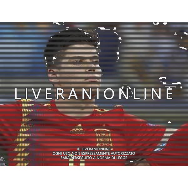 UEFA - Campionato Europeo Under 21 Italia 2019 gruppo A 16/06/2019 Italia - Spagna nella foto: Jorge Mere’ (spagna) ©Claudio Zamagni/Agenzia Aldo Liverani Jorge Mere’ (spagna) during UEFA Championship Under 21 Italy 2019 group A match between Italy and Spain at Renato Dall\'Ara Stadium on June 16 2019. photo credit by Claudio Zamagni/Aldo Liverani Photo Agency