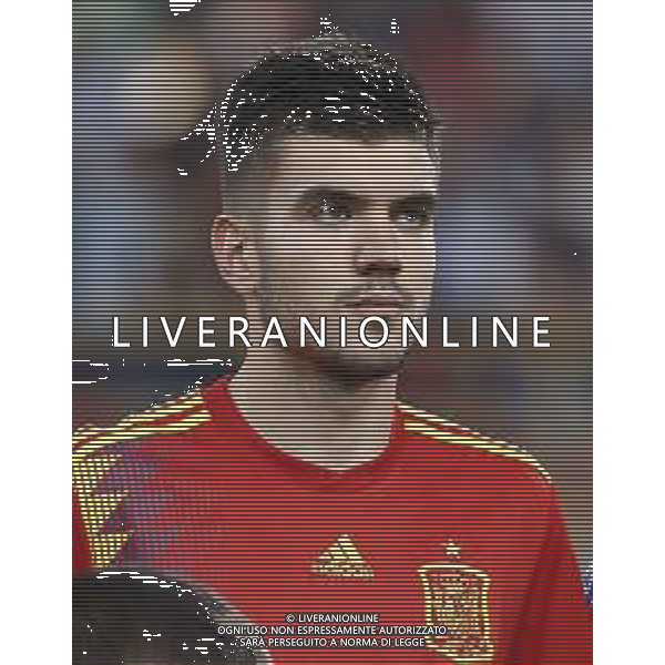 UEFA - Campionato Europeo Under 21 Italia 2019 gruppo A 16/06/2019 Italia - Spagna nella foto: Martin Aguirregabiria (spagna) ©Claudio Zamagni/Agenzia Aldo Liverani Martin Aguirregabiria (spagna) during UEFA Championship Under 21 Italy 2019 group A match between Italy and Spain at Renato Dall\'Ara Stadium on June 16 2019. photo credit by Claudio Zamagni/Aldo Liverani Photo Agency