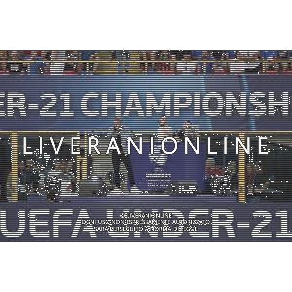UEFA - Campionato Europeo Under 21 Italia 2019 gruppo A 16/06/2019 Italia - Spagna nella foto: rocco hunt ©Claudio Zamagni/Agenzia Aldo Liverani rocco hunt during UEFA Championship Under 21 Italy 2019 group A match between Italy and Spain at Renato Dall\'Ara Stadium on June 16 2019. photo credit by Claudio Zamagni/Aldo Liverani Photo Agency