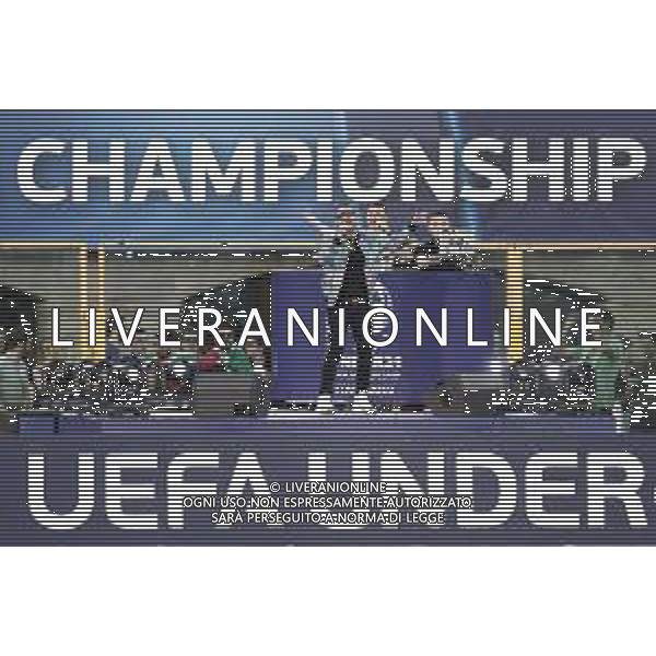 UEFA - Campionato Europeo Under 21 Italia 2019 gruppo A 16/06/2019 Italia - Spagna nella foto: rocco hunt ©Claudio Zamagni/Agenzia Aldo Liverani rocco hunt during UEFA Championship Under 21 Italy 2019 group A match between Italy and Spain at Renato Dall\'Ara Stadium on June 16 2019. photo credit by Claudio Zamagni/Aldo Liverani Photo Agency