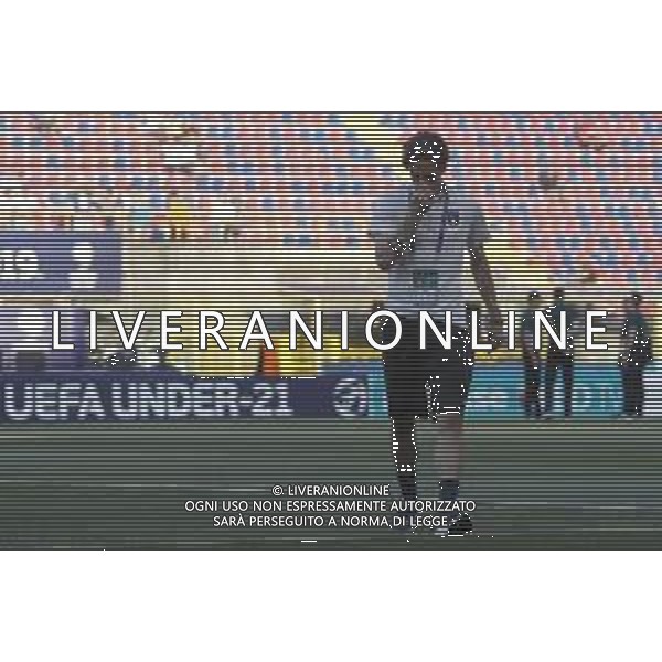 UEFA - Campionato Europeo Under 21 Italia 2019 gruppo A 16/06/2019 Italia - Spagna nella foto: Zaniolo Nicolo’ (Italia) ©Claudio Zamagni/Agenzia Aldo Liverani Zaniolo Nicolo’ (Italia) during UEFA Championship Under 21 Italy 2019 group A match between Italy and Spain at Renato Dall\'Ara Stadium on June 16 2019. photo credit by Claudio Zamagni/Aldo Liverani Photo Agency