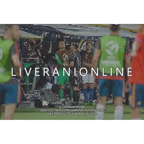 ©Alessio Marini - ITALIA - SPAGNA UEFA - Campionato Europeo Under 21 Italia 2019 Gruppo A - Bologna 16.06.2019 Nella foto L\'arbitro consulta il VAR ©Alessio Marini / AGENZIA ALDO LIVERANI SAS