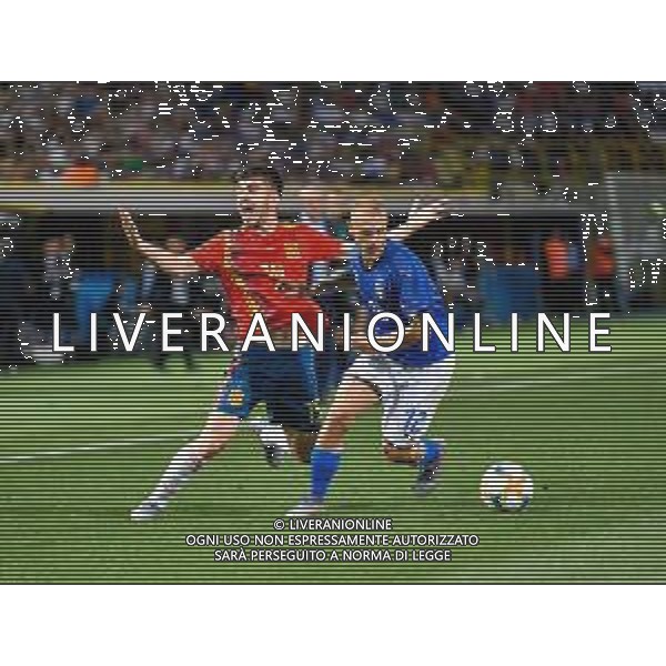 ©Alessio Marini - ITALIA - SPAGNA UEFA - Campionato Europeo Under 21 Italia 2019 Gruppo A - Bologna 16.06.2019 Nella foto Fallo di Martin Aguirregabirra su Federico Dimarco ©Alessio Marini / AGENZIA ALDO LIVERANI SAS