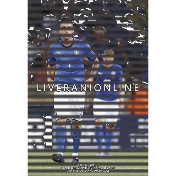 UEFA - Campionato Europeo Under 21 Italia 2019 gruppo A 16/06/2019 Italia - Spagna nella foto: Pellegrini Lorenzo (Italia) ©Claudio Zamagni/Agenzia Aldo Liverani Pellegrini Lorenzo (Italia) during UEFA Championship Under 21 Italy 2019 group A match between Italy and Spain at Renato Dall\'Ara Stadium on June 16 2019. photo credit by Claudio Zamagni/Aldo Liverani Photo Agency