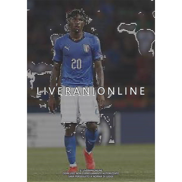 UEFA - Campionato Europeo Under 21 Italia 2019 gruppo A 16/06/2019 Italia - Spagna nella foto: Kean Moise (Italia) ©Claudio Zamagni/Agenzia Aldo Liverani Kean Moise (Italia) during UEFA Championship Under 21 Italy 2019 group A match between Italy and Spain at Renato Dall\'Ara Stadium on June 16 2019. photo credit by Claudio Zamagni/Aldo Liverani Photo Agency