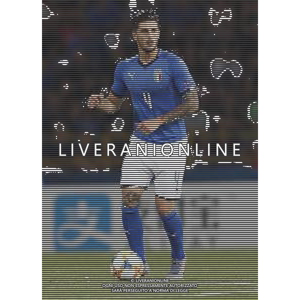 UEFA - Campionato Europeo Under 21 Italia 2019 gruppo A 16/06/2019 Italia - Spagna nella foto: Bonifazi Kevin (Italia) ©Claudio Zamagni/Agenzia Aldo Liverani Bonifazi Kevin (Italia) during UEFA Championship Under 21 Italy 2019 group A match between Italy and Spain at Renato Dall\'Ara Stadium on June 16 2019. photo credit by Claudio Zamagni/Aldo Liverani Photo Agency