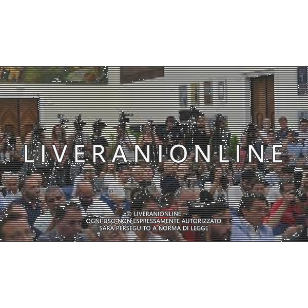 CONFERENZA STAMPA DI FRANCESCO TOTTI PER LE DIMISSIONI DA DIRIGENTE DELLA ROMA CALCIO, NELLA SEDE DEL CONI A ROMA 17.06.2019 © MEZZELANI GMT / AGENZIA ALDO LIVERANI SAS